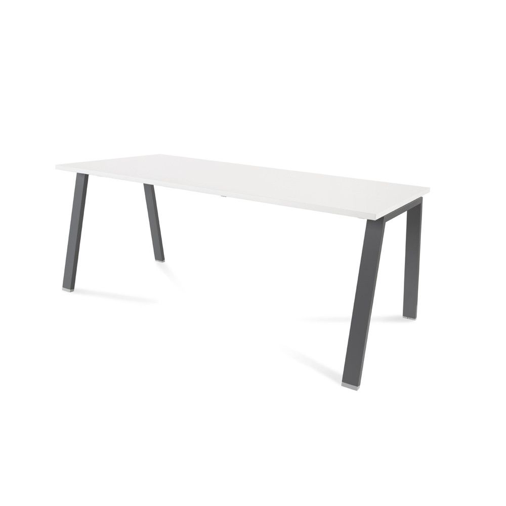 Kit Mesa Blanca 180 x 80 Antracita/Blanco