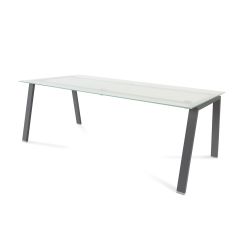 Kit Mesa Blanca 200 x 100 Antracita/ Cristal