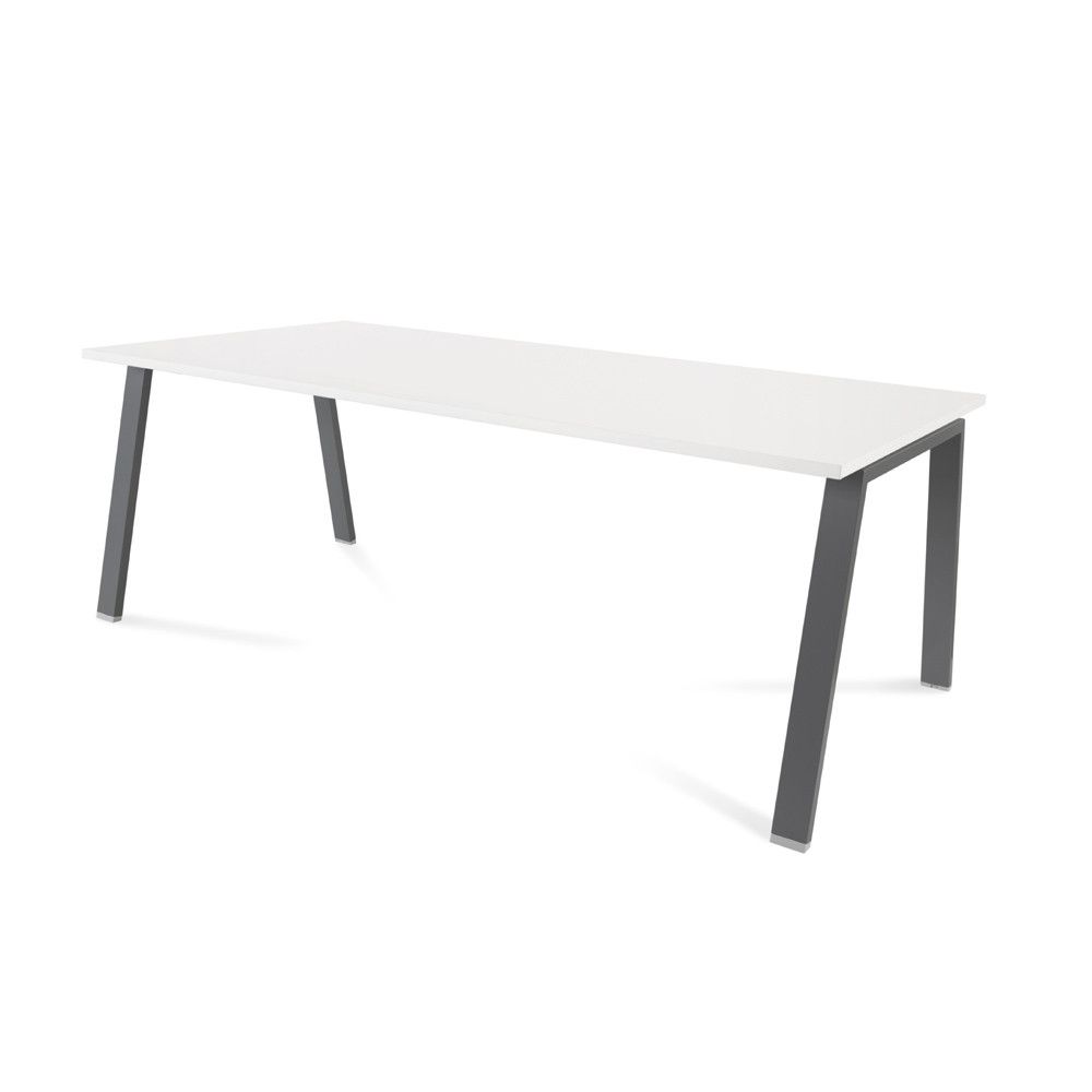 Kit Mesa Blanca 200 x 100 Antracita/Blanco