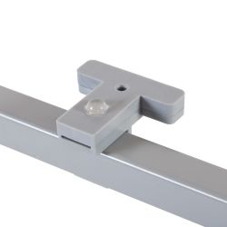 Kit Mesa Blanca 200 x 80 Aluminio/ Haya