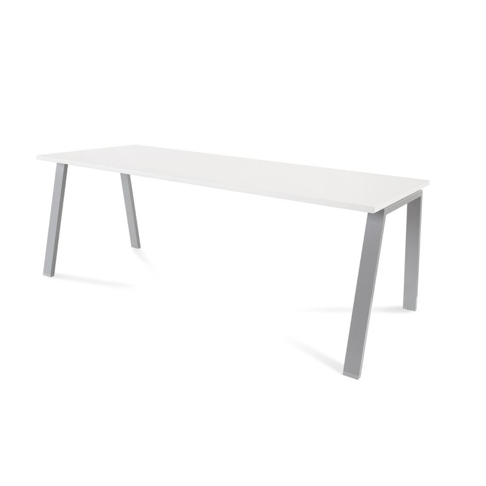 Kit Mesa Blanca 200 x 80 Aluminio/Blanco