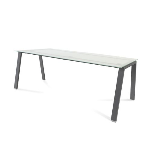 Kit Mesa Blanca 200 x 80 Antracita/ Cristal