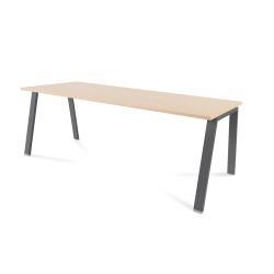 Kit Mesa Blanca 200 x 80 Antracita/ Haya