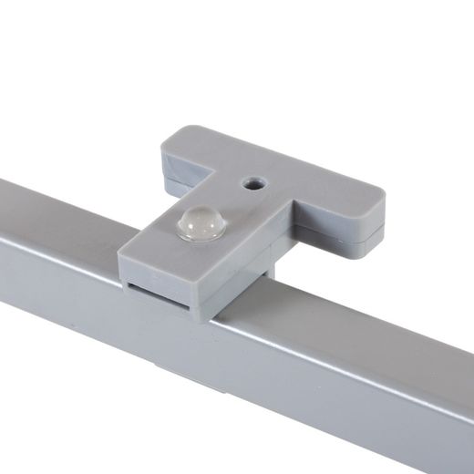 Kit Mesa Blanca 200 x 80 Blanco/ Cristal