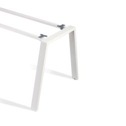 Kit Mesa Blanca L Derecha 180 x 120 Antracita/Roble