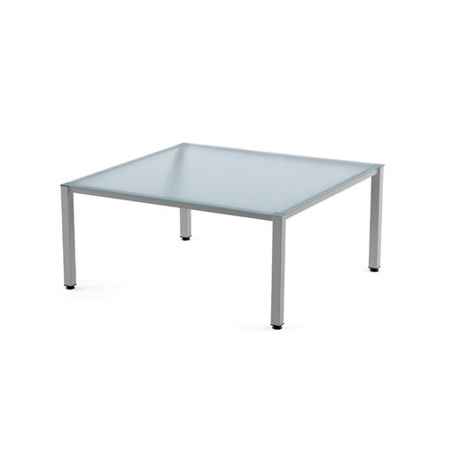 Kit Mesa Executive 120 x 120 Aluminio/ Cristal