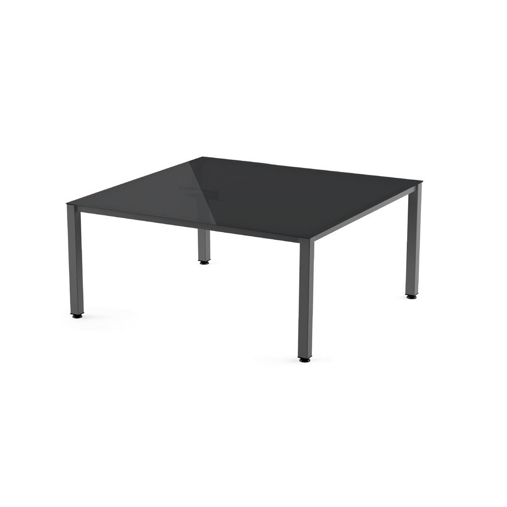 Kit Mesa Executive 120 x 120 Antracita/ Cristal Negro