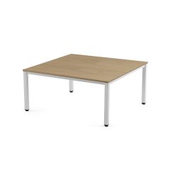 Kit Mesa Executive 120 x 120 Blanco/ Roble