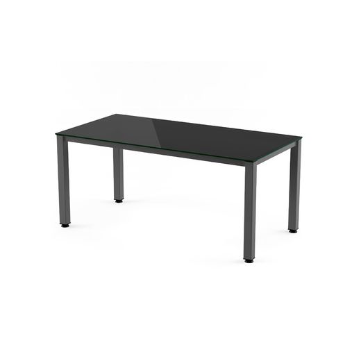 Kit Mesa Executive 140 x 80 Antracita / Cristal Negro