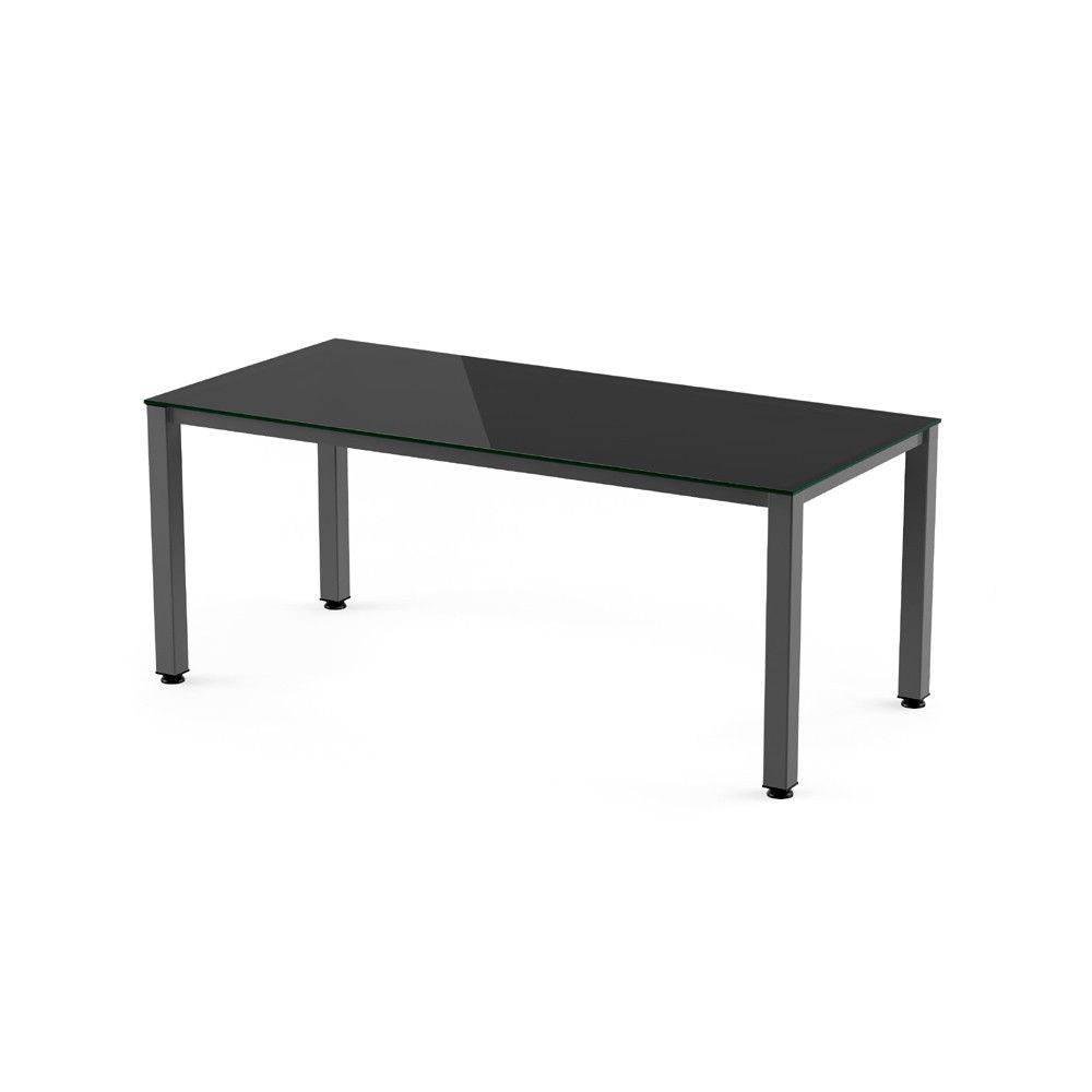 Kit Mesa Executive 160 x 80 Antracita/ Cristal Negro