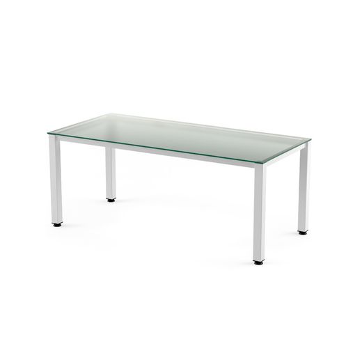 Kit Mesa Executive 180 x 80 Blanco/ Cristal