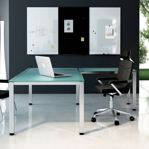Kit Mesa Executive 180 x 80 Blanco/Blanco