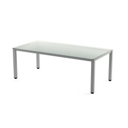 Kit Mesa Executive 200 x 100 Aluminio/ Cristal