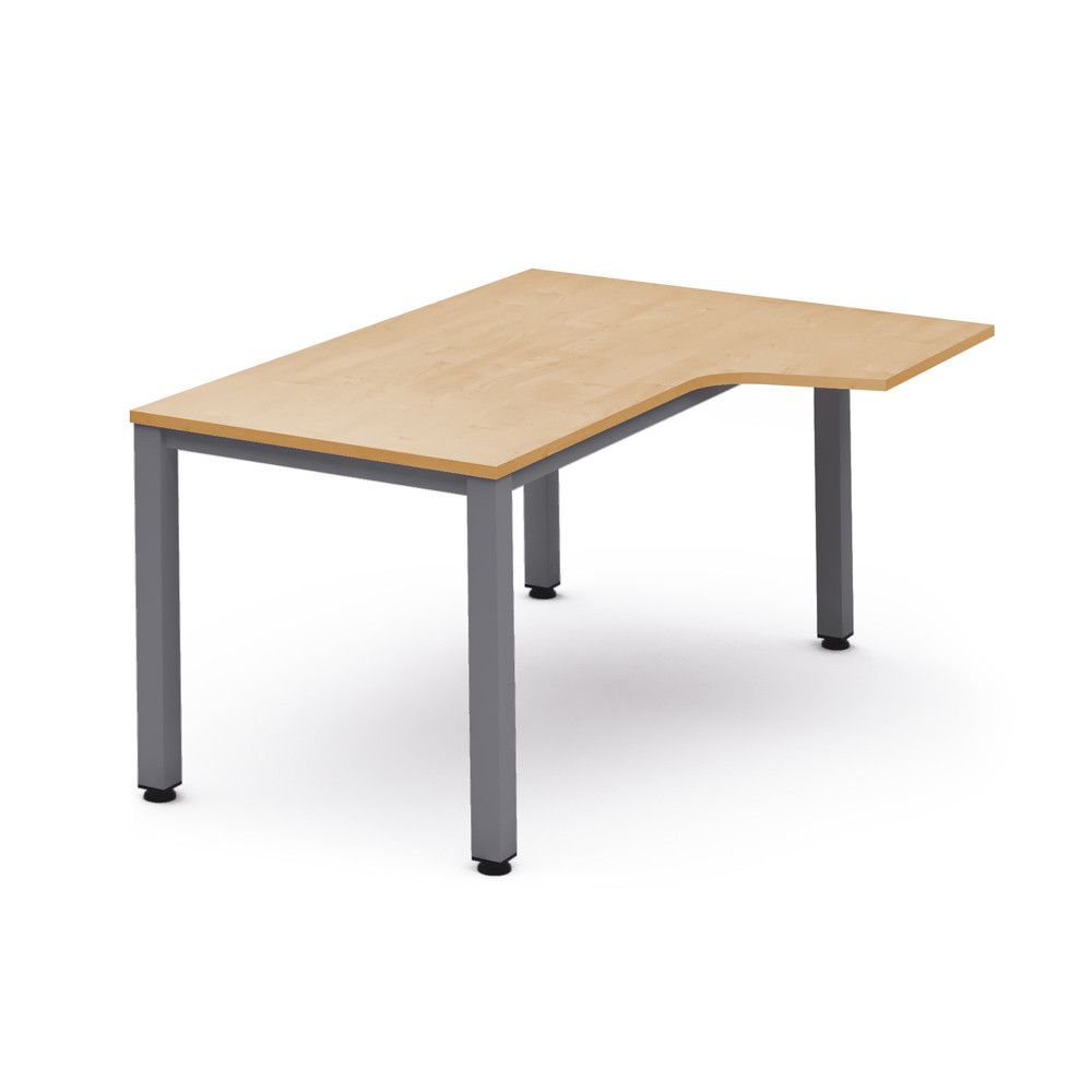 Kit Mesa Executive L Derecha 160 x 120 Antracita / Haya