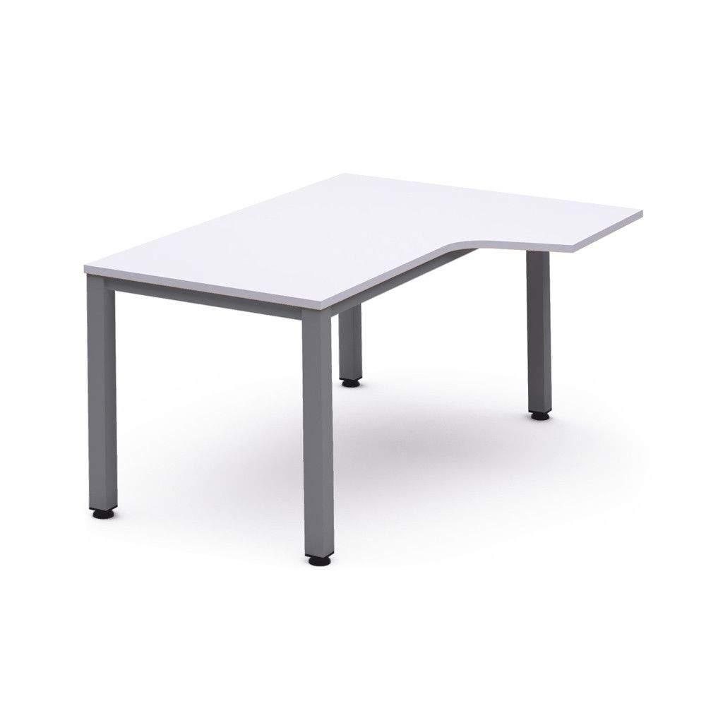 Kit Mesa Executive L Derecha 160 x 120 Antracita/Blanco