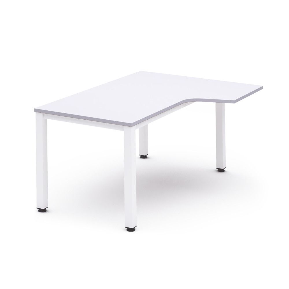 Kit Mesa Executive L Derecha 160 x 120 Blanco/Blanco