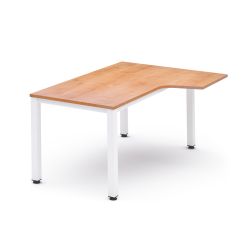 Kit Mesa Executive L Derecha 180 x 120 Blanco/Roble