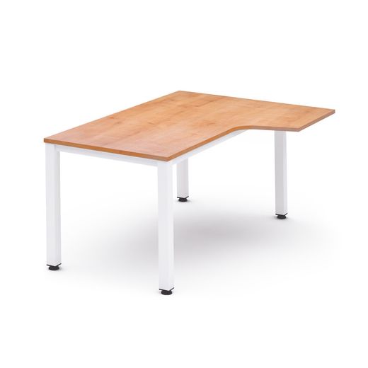 Kit Mesa Executive L Derecha 180 x 120 Blanco/Roble
