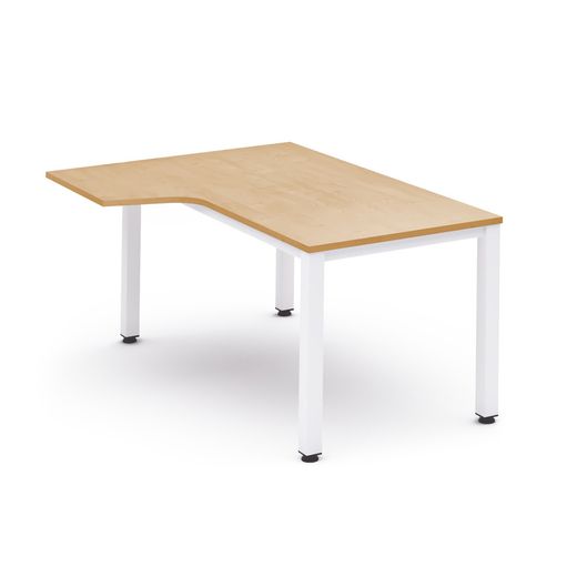 Kit Mesa Executive L Izquierda 180 x 120 Blanco/Haya