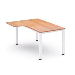 Kit Mesa Executive L Izquierda 180 x 120 Blanco/Roble