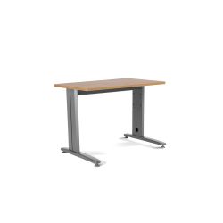 Kit Mesa Metal 120 x 60 Aluminio / Roble