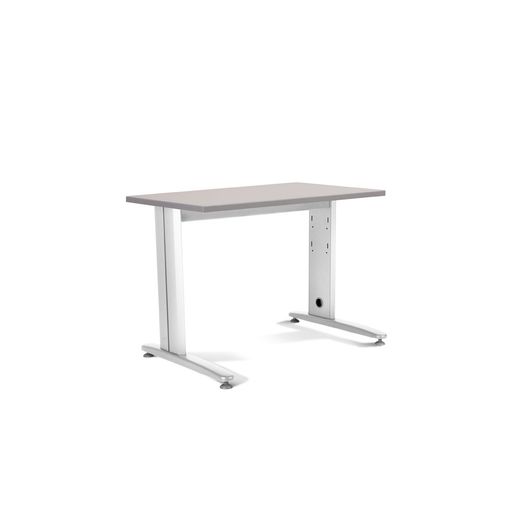 Kit Mesa Metal 120 x 60 Blanco / Gris
