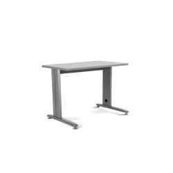 Kit Mesa Metal 120X60 Aluminio / Gris