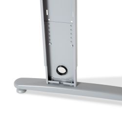 Kit Mesa Metal 120X60 Aluminio / Gris