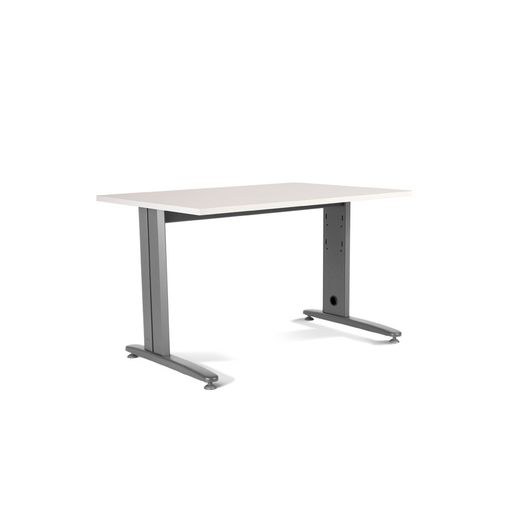 Kit Mesa Metal 140 x 80 Aluminio / Blanco