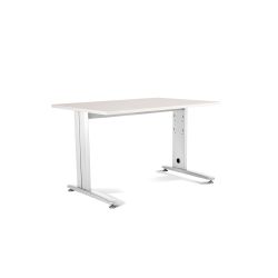 Kit Mesa Metal 140 x 80 Blanco / Blanco