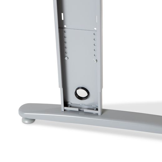 Kit Mesa Metal 140X80 Aluminio / Gris