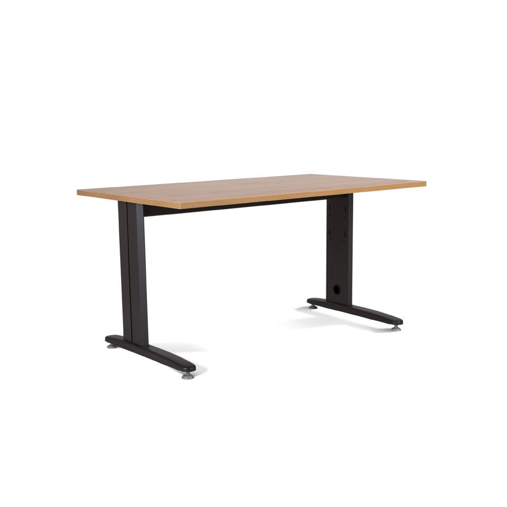 Kit Mesa Metal 160 x 80 Antracita / Roble