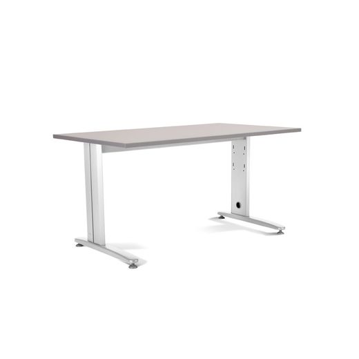 Kit Mesa Metal 160 x 80 Blanco / Gris