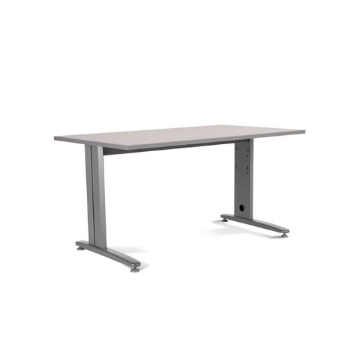 Kit Mesa Metal 160X80 Aluminio / Gris