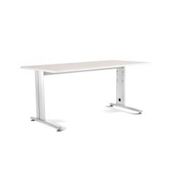 Kit Mesa Metal 180 x 80 Blanco / Blanco