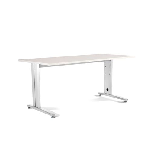 Kit Mesa Metal 180 x 80 Blanco / Blanco