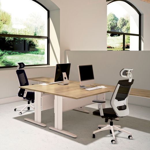 Kit Mesa Metal 180X80 Aluminio / Haya