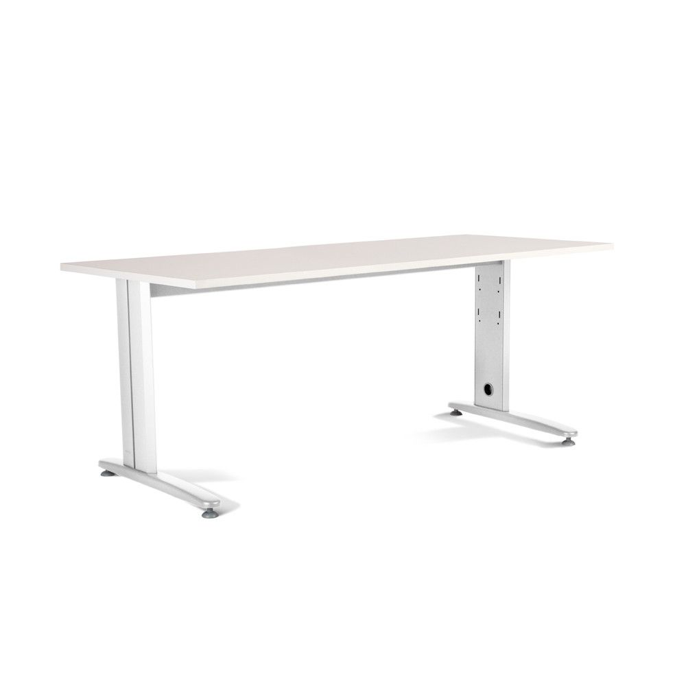 Kit Mesa Metal 200 x 80 Blanco / Blanco