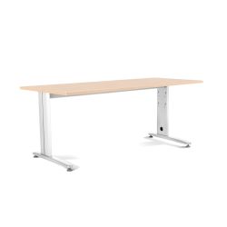 Kit Mesa Metal 200 x 80 Blanco / Haya