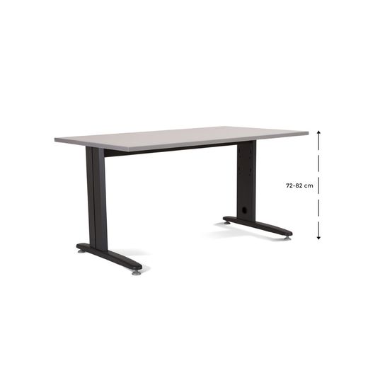 Kit Mesa Metal Ajustable 160 x 80 Antracita / Gris