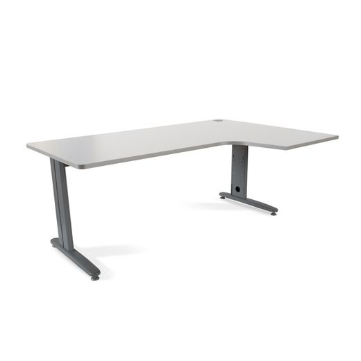 Kit Mesa Metal L Derecha 180 x 120 Antracita/Gris