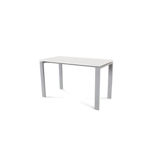 Kit Mesa Total 120 x 60 Aluminio / Blanco