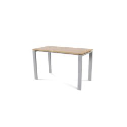 Kit Mesa Total 120 x 60 Aluminio / Roble