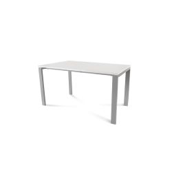 Kit Mesa Total 140 x 80 Aluminio / Blanco