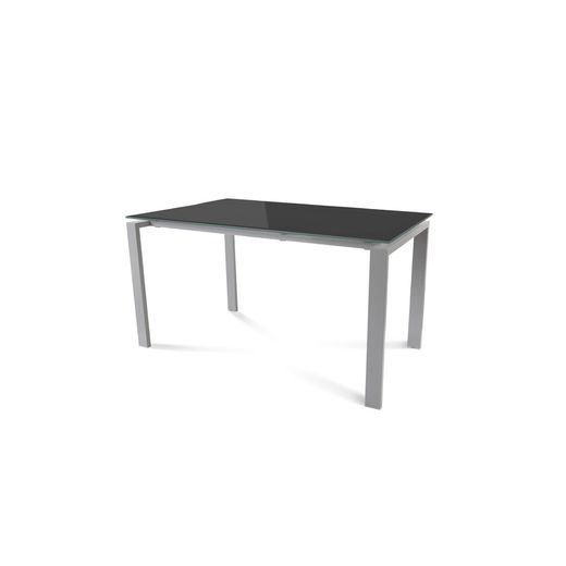 Kit Mesa Total 140 x 80 Aluminio / Cristal Negro