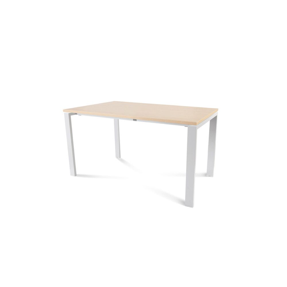 Kit Mesa Total 140 x 80 Blanco/ Haya