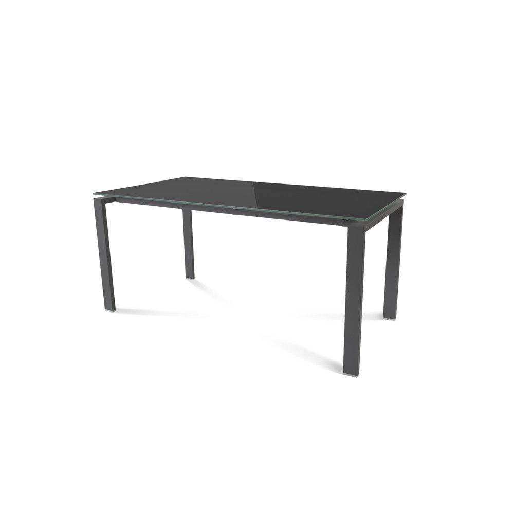 Kit Mesa Total 160 x 80 Antracita/ Cristal Negro