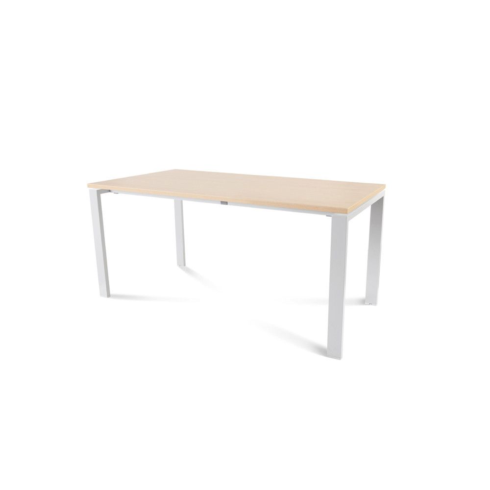 Kit Mesa Total 160 x 80 Blanco/ Haya