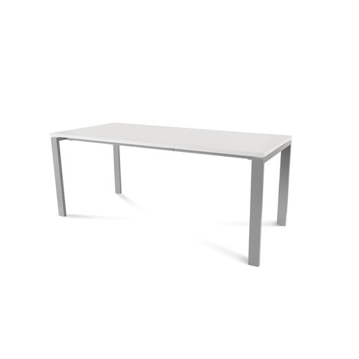 Kit Mesa Total 180 x 80 Aluminio/Blanco
