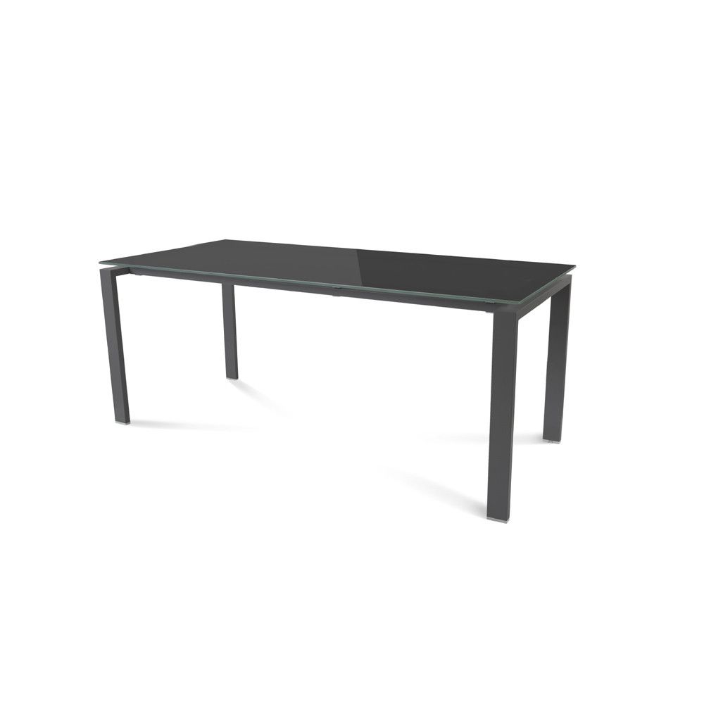 Kit Mesa Total 180 x 80 Antracita/ Cristal Negro